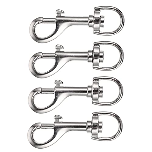 PERSELOSO 4Stücke Hochleistungs Drehschalthaken für Hundeleinen Augenverschluss Clips für Outdoor Aktivitäten für Haustierbedarf PERSELOSO 4Stücke Hochleistungs Drehschalthaken für Hundeleinen Augenverschluss Clips für Outdoor Aktivitäten für Haustierbedarf von PERSELOSO