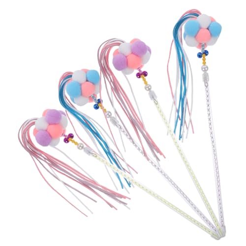 PERSELOSO 4stücke Katzenangel Teilig Interaktives Spielzeug Für Wohnungskatzen Lustiges Design Spiel Und Bewegung Mit Bunten Farben Für Mehr Freude Und Interaktion PERSELOSO 4stücke Katzenangel Teilig Interaktives Spielzeug Für Wohnungskatzen Lustiges Design Spiel Und Bewegung Mit Bunten Farben Für Mehr Freude Und Interaktion von PERSELOSO