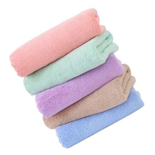 PERSELOSO 5 Stück Teiliges Hamster Badetücher aus Hochwertigem Fleece Wasserabsorbierende Handtücher für Kleine Haustiere für Baden und PERSELOSO 5 Stück Teiliges Hamster Badetücher aus Hochwertigem Fleece Wasserabsorbierende Handtücher für Kleine Haustiere für Baden und von PERSELOSO
