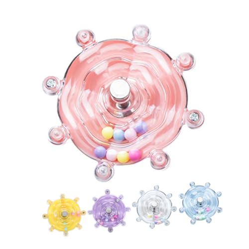 PERSELOSO 5 Stücke Interaktive Vogel Spinner Papagei Kauen Übung Spielzeug Lustige Rotierenden Rad Für Sittiche Nymphensittiche Käfig Zubehör von PERSELOSO