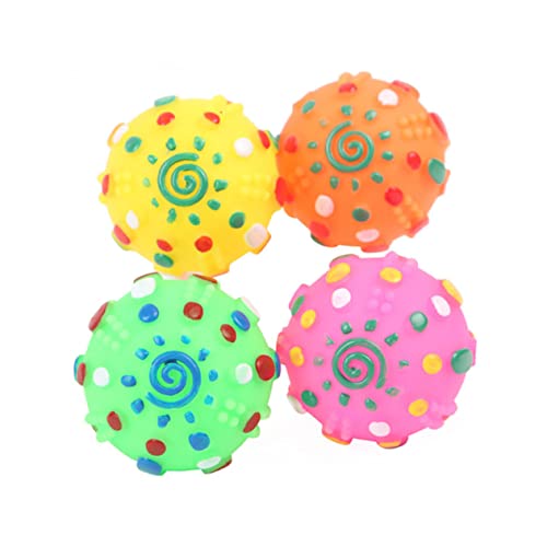 PERSELOSO Haustierspielzeug 5 Stück Hundespielzeug Mit Sound Quietschend Zum Kauen Greifen Und Spielen Zufällige Farbe PERSELOSO Haustierspielzeug 5 Stück Hundespielzeug Mit Sound Quietschend Zum Kauen Greifen Und Spielen Zufällige Farbe von PERSELOSO