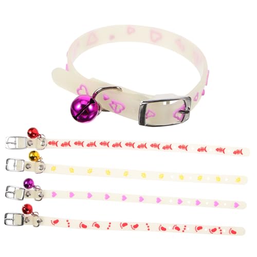 PERSELOSO 5st Züchten Glocke Hundehalsband Air-Tag-hundehalsband Welpenmarke Kleines Hundehalsband Sommer Hundehalsband Hund Sonnencreme Hundehalsband Mittel Hund Licht Balsam Co Kieselgel PERSELOSO 5st Züchten Glocke Hundehalsband Air-Tag-hundehalsband Welpenmarke Kleines Hundehalsband Sommer Hundehalsband Hund Sonnencreme Hundehalsband Mittel Hund Licht Balsam Co Kieselgel von PERSELOSO