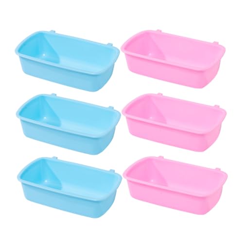 PERSELOSO 6 Stück Futterbox für Hamster Brunnen Futterautomat für Haustiere Liner Haustiernapf Schüsseln hamsterzubehör Hamster zubehör Futterstation für Hamster Hamsterwasser Futternäpfe pp PERSELOSO 6 Stück Futterbox für Hamster Brunnen Futterautomat für Haustiere Liner Haustiernapf Schüsseln hamsterzubehör Hamster zubehör Futterstation für Hamster Hamsterwasser Futternäpfe pp von PERSELOSO