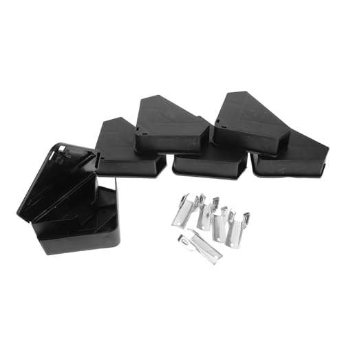 PERSELOSO 6 Stück Mäuseköderstationen mit Metall Schlüssel Wiederverwendbare Rattenbox aus Robustem Kunststoff für und Außeneinsatz für Küchen und Lagerhäuser PERSELOSO 6 Stück Mäuseköderstationen mit Metall Schlüssel Wiederverwendbare Rattenbox aus Robustem Kunststoff für und Außeneinsatz für Küchen und Lagerhäuser von PERSELOSO