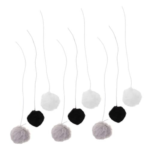 PERSELOSO 9st Katzenkratzbaum-plüschball Neckende Spielzeuge Bonbonschachteln Gastgeschenke Katzenspielzeug Für Haustiere Indoor- Katzenspielzeug Kätzchen Bommel PERSELOSO 9st Katzenkratzbaum-plüschball Neckende Spielzeuge Bonbonschachteln Gastgeschenke Katzenspielzeug Für Haustiere Indoor- Katzenspielzeug Kätzchen Bommel von PERSELOSO