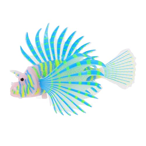 PERSELOSO Aquarium Dekoration Fisch Figur Naturnahe Kleine Löwenfisch Deko für Tropische Aquarien Umweltfreundlich Langlebig PERSELOSO Aquarium Dekoration Fisch Figur Naturnahe Kleine Löwenfisch Deko für Tropische Aquarien Umweltfreundlich Langlebig von PERSELOSO