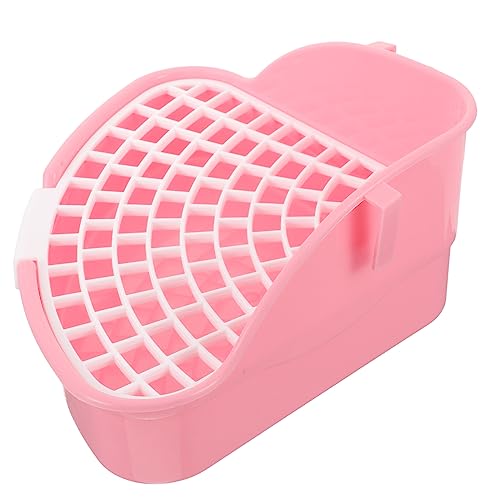 PERSELOSO Dreieckige Toilette für Kleine Haustiere Platzsparendes Design mit Spritzsicheren Kanten Abnehmbar Reinigen für Hamster und Meerschweinchen Hält PERSELOSO Dreieckige Toilette für Kleine Haustiere Platzsparendes Design mit Spritzsicheren Kanten Abnehmbar Reinigen für Hamster und Meerschweinchen Hält von PERSELOSO