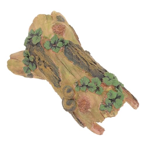 PERSELOSO Eidechsenhöhle Bartagamen Aquarium Zubehör Reptilienversteck Gecko Aquarium Zubehör Bartagamen Aquarium Bartagamen Holz Reptilienhöhle Fischaquarium Terrarium von PERSELOSO