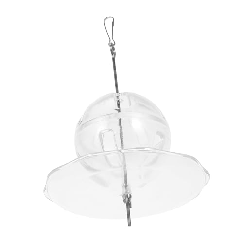 PERSELOSO Futterstelle Für Papageien Papageien-sammelsystem Vogelhäuschen Für Haustiere Vogelfutterbehälter Futter Perforierte Kugel Vögel, Die Ball Suchen Papageiensammler Transparent PERSELOSO Futterstelle Für Papageien Papageien-sammelsystem Vogelhäuschen Für Haustiere Vogelfutterbehälter Futter Perforierte Kugel Vögel, Die Ball Suchen Papageiensammler Transparent von PERSELOSO