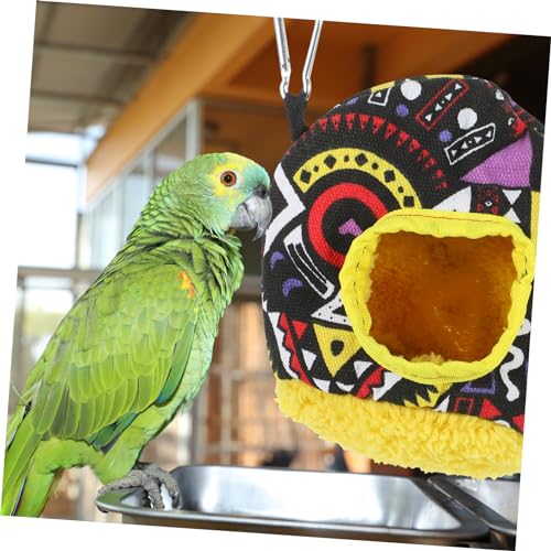 PERSELOSO Hängematte Für Vögel Winterfestes Bequemes Vogelnest Aus Strapazierfähigem Material Für Wellensittiche Und Nymphensittiche Bietet Warmen Schlafplatz Im Käfig Dekorativ Und PERSELOSO Hängematte Für Vögel Winterfestes Bequemes Vogelnest Aus Strapazierfähigem Material Für Wellensittiche Und Nymphensittiche Bietet Warmen Schlafplatz Im Käfig Dekorativ Und von PERSELOSO