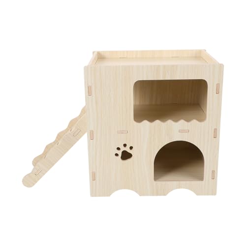 PERSELOSO Hamster Kabine Aus Massivholz Heimgehege Zwerg Streifenhörnchen Falle Meerschweinchen Minikäfig Hamsterhaus Kaninchen Hasen Futterstation Tier Multi PERSELOSO Hamster Kabine Aus Massivholz Heimgehege Zwerg Streifenhörnchen Falle Meerschweinchen Minikäfig Hamsterhaus Kaninchen Hasen Futterstation Tier Multi von PERSELOSO