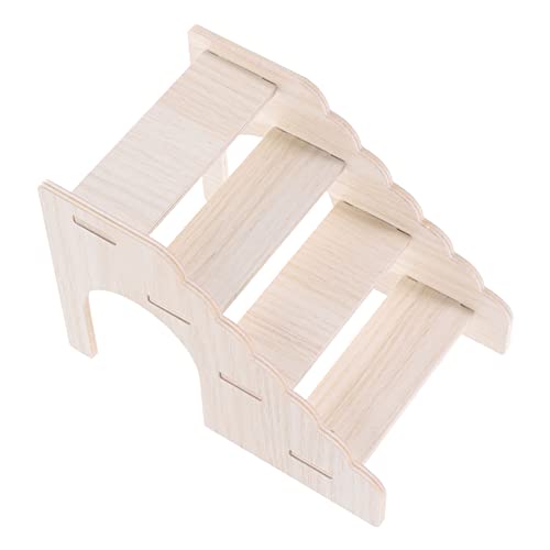 PERSELOSO Hamster Kletterleiter Aus Holz Spielzeug Für Hamster Chinchillas Und Kleine Tiere Stabil Und Sicher Fördert Aktivität Und Gesundheit Dekorative Spielgelegenheit Für Käfige Und PERSELOSO Hamster Kletterleiter Aus Holz Spielzeug Für Hamster Chinchillas Und Kleine Tiere Stabil Und Sicher Fördert Aktivität Und Gesundheit Dekorative Spielgelegenheit Für Käfige Und von PERSELOSO