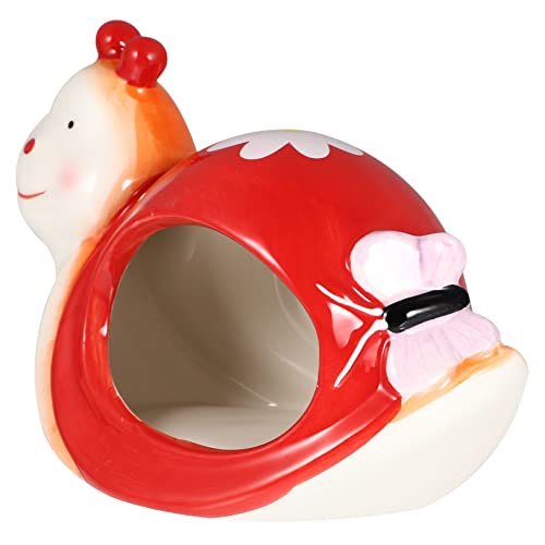 PERSELOSO Keramik-Hamster-wohnraumnest: Kühlbett Bezauberndes Cartoon-Design Haustierbedarf Für Chinchillas Meerschweinchen PERSELOSO Keramik-Hamster-wohnraumnest: Kühlbett Bezauberndes Cartoon-Design Haustierbedarf Für Chinchillas Meerschweinchen von PERSELOSO