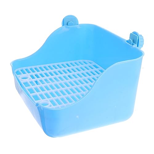 PERSELOSO Hamster Töpfchentrainer Kaninchen Rennmaus Haustiere klein Wurf Nagetier Hamster klo Hasen klo ecktoilette Töpfchentrainer für Frettchen Lacework Töpfchen Trainer Blue PERSELOSO Hamster Töpfchentrainer Kaninchen Rennmaus Haustiere klein Wurf Nagetier Hamster klo Hasen klo ecktoilette Töpfchentrainer für Frettchen Lacework Töpfchen Trainer Blue von PERSELOSO