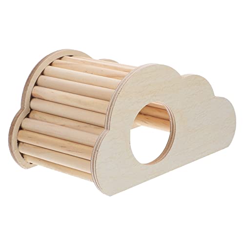 PERSELOSO Hamster Versteckhaus aus Holz Niedliches Rückzugsnest für Kleintiere für Hamster und Meerschweinchen Bietet Gemütlichen Schlafplatz und Spielmöglichkeiten Atmungsaktiv und Sicher PERSELOSO Hamster Versteckhaus aus Holz Niedliches Rückzugsnest für Kleintiere für Hamster und Meerschweinchen Bietet Gemütlichen Schlafplatz und Spielmöglichkeiten Atmungsaktiv und Sicher von PERSELOSO