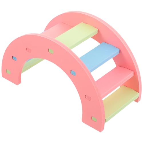 PERSELOSO Hamsterspielzeug Bogenbrücke Plüsch Hundespielzeug Reptilienbrücke Chinchillakäfig Landschaftsbaubrücke Strickleiter Vogelspielzeug Meerschweinchen Hasenkäfig von PERSELOSO