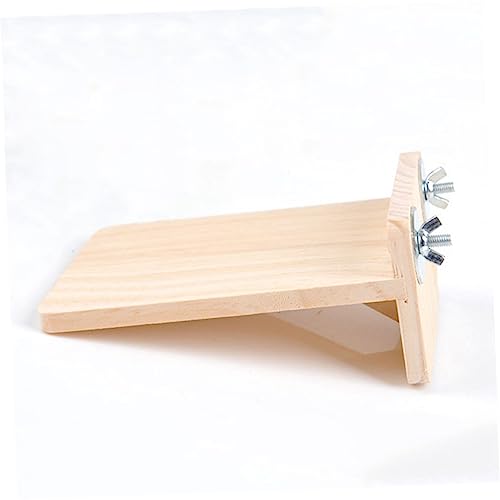 PERSELOSO Hamster Squirrel Holzplattform Für Kleine Haustiere Spielzeug Für Chinchillas Meerschweinchen Und Nager Sicher Und Installieren Aus Natürlichen Materialien Fördert Entspannung PERSELOSO Hamster Squirrel Holzplattform Für Kleine Haustiere Spielzeug Für Chinchillas Meerschweinchen Und Nager Sicher Und Installieren Aus Natürlichen Materialien Fördert Entspannung von PERSELOSO
