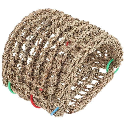 PERSELOSO Vogelhaus Aus Geflochtenem Material Für Große Vögel Handgewebtes Nistkästchen Für Papageien Und Tauben Für Garten Und Balkon Robuste Und Sichere Konstruktion Wetterfest Und von PERSELOSO