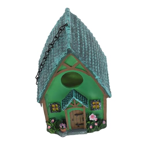 PERSELOSO Harz Vogelhaus für Garten und Balkon Hängendes Vogelhaus Dekoratives Nistplatz für Vögel Einfach Aufzuhängen Haustierzubehör zur Artenschutzes PERSELOSO Harz Vogelhaus für Garten und Balkon Hängendes Vogelhaus Dekoratives Nistplatz für Vögel Einfach Aufzuhängen Haustierzubehör zur Artenschutzes von PERSELOSO