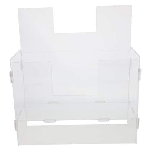 PERSELOSO Hasengrasständer Heuraufe Für Kaninchen Häschen-heu-futterspender Heuhalter Für Kaninchen Hasen-heusack Bunny Hay Feeder Heumatten Für Kaninchen Acryl Transparent von PERSELOSO