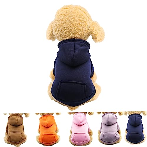 PERSELOSO Haustier Warme Kleidung Schnee Regenmantel Hund Große Kühlweste Für Haustiere Wintertierwärmer Hündchen Jacken Welpe Vlies Gießen Kalt Navy PERSELOSO Haustier Warme Kleidung Schnee Regenmantel Hund Große Kühlweste Für Haustiere Wintertierwärmer Hündchen Jacken Welpe Vlies Gießen Kalt Navy von PERSELOSO