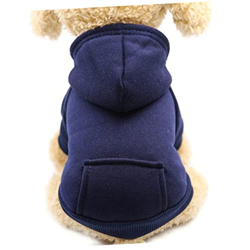 PERSELOSO Haustier Warme Kleidung Vlies Coole Hundejacke Kühlmatte Für Hunde Dackel Kühlmantel Hund Cool Regenmantel Für Hund Jacken Hunde-Hoodie Kühlweste Für Haustiere Hündchen Hundemäntel von PERSELOSO