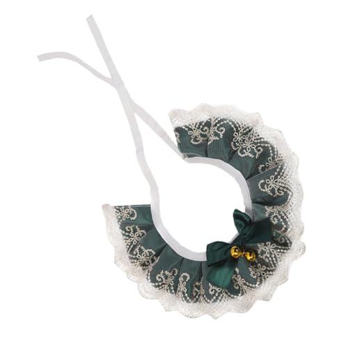 PERSELOSO Haustierschalkette Bestickt kleines hundehalsband Halsband Hund groß für nach dekoratives Katzenhalsband verstellbares Welpenhalsband Baumwolle Polyester Army Green Zufällige Farbe PERSELOSO Haustierschalkette Bestickt kleines hundehalsband Halsband Hund groß für nach dekoratives Katzenhalsband verstellbares Welpenhalsband Baumwolle Polyester Army Green Zufällige Farbe von PERSELOSO