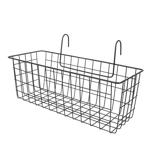 PERSELOSO Heuraufe für Meerschweinchen Versteck für Meerschweinchen Ziege Hasenkäfig Hasen heuraufe Kaninchenkäfig-Futterspender aus Metall Hase Heuhalter Kaninchenversorgung Eisen Black PERSELOSO Heuraufe für Meerschweinchen Versteck für Meerschweinchen Ziege Hasenkäfig Hasen heuraufe Kaninchenkäfig-Futterspender aus Metall Hase Heuhalter Kaninchenversorgung Eisen Black von PERSELOSO