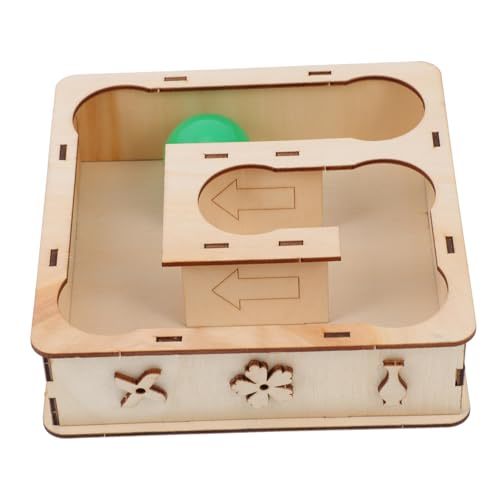 PERSELOSO Hamster Labyrinth Spielzeug aus Holz Interaktives Tunnel Spielzeug für Kleintiere Spielplatz für Hamster und Gerbils Fördert Bewegung und Wohlbefinden PERSELOSO Hamster Labyrinth Spielzeug aus Holz Interaktives Tunnel Spielzeug für Kleintiere Spielplatz für Hamster und Gerbils Fördert Bewegung und Wohlbefinden von PERSELOSO