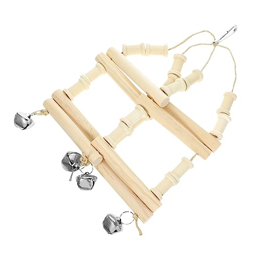 PERSELOSO Holz Vogel Papagei Schaukel für Käfige für Training von Balance und Koordination Dekorativ und Mehrfach Verwendbar PERSELOSO Holz Vogel Papagei Schaukel für Käfige für Training von Balance und Koordination Dekorativ und Mehrfach Verwendbar von PERSELOSO
