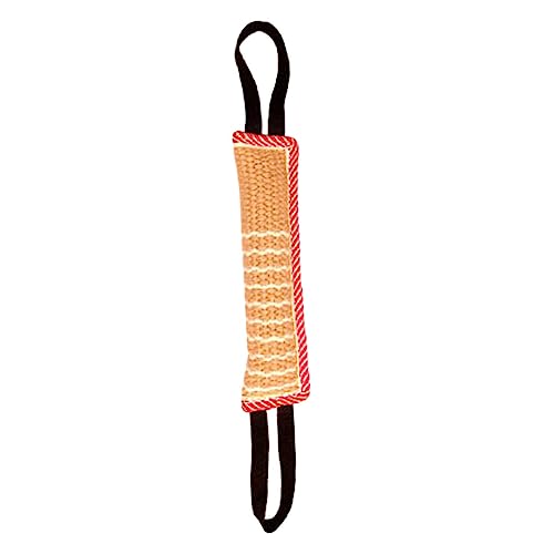 PERSELOSO Hunde Kauspielzeug für Outdoor Training Langlebiger Kauknochen aus Jute Interaktives Zerrspielzeug für Haustiere für Zahnreinigung und Beschäftigung PERSELOSO Hunde Kauspielzeug für Outdoor Training Langlebiger Kauknochen aus Jute Interaktives Zerrspielzeug für Haustiere für Zahnreinigung und Beschäftigung von PERSELOSO
