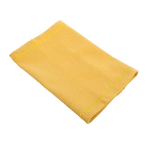 PERSELOSO Hunde Ohrenschutz für Lärmreduzierung Beruhigendes Kopfband für Haustiere Elastische Ohrenschützer für Wintertauglich Stilvolles Design Gelb S von PERSELOSO