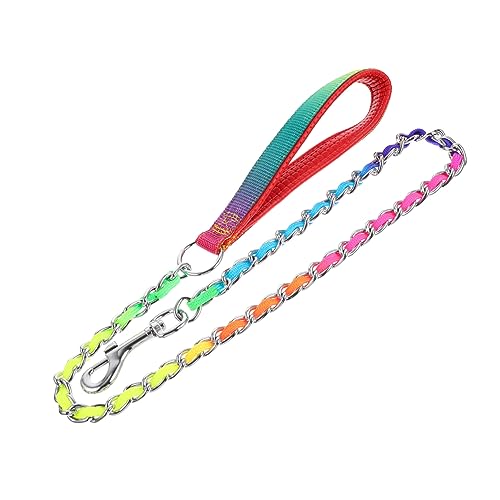 PERSELOSO Hundekette und Verschleißresistente Leine für Große Komfortabel und Hautfreundlich für und Training von PERSELOSO