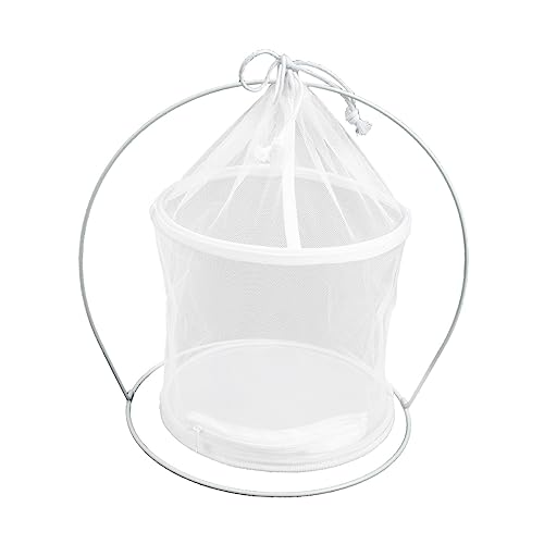 PERSELOSO Insektenkäfig mit Atmungsaktivem für Schmetterlinge und Andere Kleintiere Langlebiger Eisenrahmen Tragbar und Kompakt Perfektes Zubehör PERSELOSO Insektenkäfig mit Atmungsaktivem für Schmetterlinge und Andere Kleintiere Langlebiger Eisenrahmen Tragbar und Kompakt Perfektes Zubehör von PERSELOSO