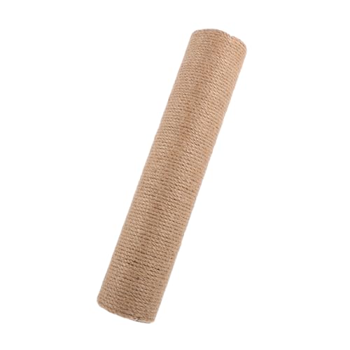 PERSELOSO Jute Katzenkratzbaum mit Hohem Kratzpfosten Dekorativer und Wiederverwendbarer Katzenkratzbaum für Wohnungskatzen für Kätzchen Kratzen von PERSELOSO