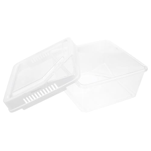 PERSELOSO Kasten Terrarium Reptiliengehäuse Haustier Echsenkäfig Krabbeltierbehälter pet Supplies Kleintier Brutbehälter Heimtierbedarf Ausstellungsbehälter für Klettertiere Plastik Weiß PERSELOSO Kasten Terrarium Reptiliengehäuse Haustier Echsenkäfig Krabbeltierbehälter pet Supplies Kleintier Brutbehälter Heimtierbedarf Ausstellungsbehälter für Klettertiere Plastik Weiß von PERSELOSO