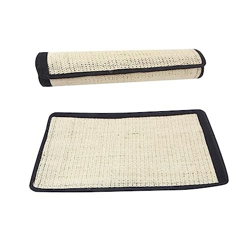 PERSELOSO Katzenkratzmatte aus Sisal Große Kratzunterlage für Katzen Langlebiger Möbel und Sofaschutz ca Tragbar und Einfach zu Verwenden für Katzenliebhaber PERSELOSO Katzenkratzmatte aus Sisal Große Kratzunterlage für Katzen Langlebiger Möbel und Sofaschutz ca Tragbar und Einfach zu Verwenden für Katzenliebhaber von PERSELOSO