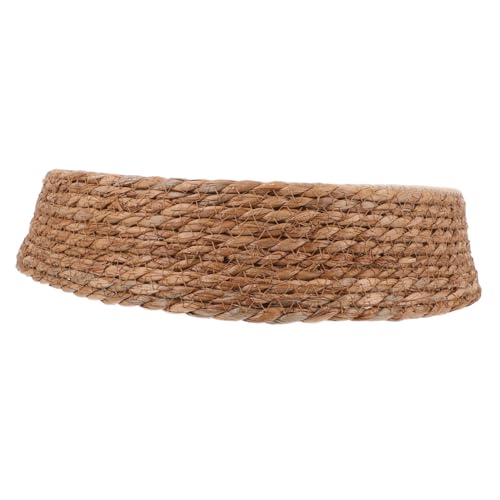 PERSELOSO Katzennest Aus Rattan Kratzmatte Für Katzen Rattan Katzenbett Schaukelbett Für Katzen Haustierbett Aus Korbgeflecht Korb Für Katzenbetten Katzennestbett Coffee Grasweide von PERSELOSO