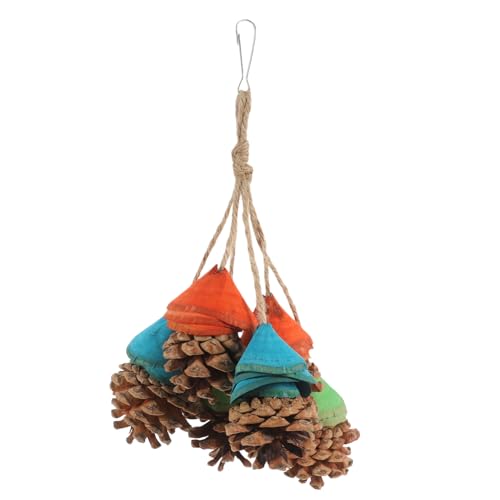 PERSELOSO Papageienkäfig-backenzahnspielzeug Vogel-hängespielzeug Kauspielzeug Für Papageien Dekorativer Für Den Papageienkäfig von PERSELOSO