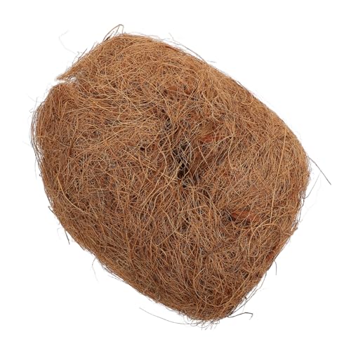 PERSELOSO Kokosfaser Vogelnest Nistmaterial für Kleintiere und Pflanzen Feuchtigkeitsregulation für Nestbau und Versteck Angenehmes Material Wärmeisolierend für Vögel und Kleine Tiere von PERSELOSO