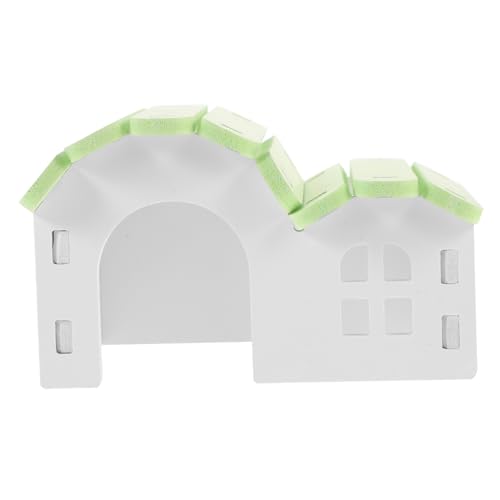 PERSELOSO Kunterbuntes Hamsterhaus aus Versteck für Zwerghamster und Kleine Rennmäuse Sicheres Schlafhaus für Kleintierkäfige und Spielspaß Lebensraum für Hamster von PERSELOSO