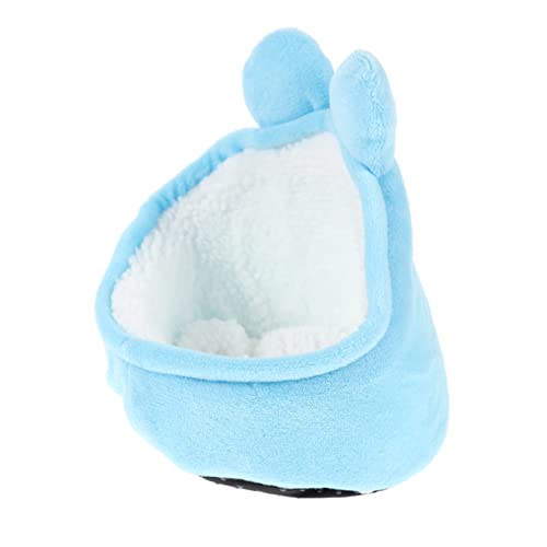 PERSELOSO Hamster Nest Aus Plüsch Warmes Und Gemütliches Schlafnest Für Kleine Haustiere Für Hamster Meerschweinchen Und Chinchillas Weicher Rückzugsort Maschinenwaschbar Sofa PERSELOSO Hamster Nest Aus Plüsch Warmes Und Gemütliches Schlafnest Für Kleine Haustiere Für Hamster Meerschweinchen Und Chinchillas Weicher Rückzugsort Maschinenwaschbar Sofa von PERSELOSO