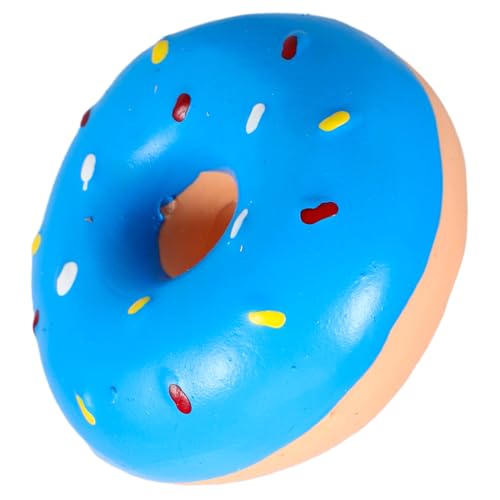 PERSELOSO Latex Kauspielzeug für Hunde Niedliches Donut Design Quietschendes Interaktives für Kleine und Mittelgroße Hunde Langlebig und Strapazierfähig von PERSELOSO