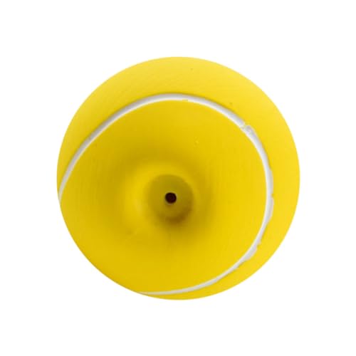 PERSELOSO Latex -Sound -Tennis Klein Welpenspielzeug Hundekauspielzeug Für Kauen Hundespielzeug Hundeball Quietschend Zahnen Welpe Kauert Yellow Emulsion PERSELOSO Latex -Sound -Tennis Klein Welpenspielzeug Hundekauspielzeug Für Kauen Hundespielzeug Hundeball Quietschend Zahnen Welpe Kauert Yellow Emulsion von PERSELOSO