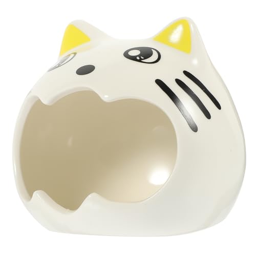 PERSELOSO Pet Ceramic Nest für Hamster Kühlendes Keramikhaus für Kleintiere Wie Meerschweinchen und Chinchillas Langlebig und Leicht zu Reinigen für Sommer PERSELOSO Pet Ceramic Nest für Hamster Kühlendes Keramikhaus für Kleintiere Wie Meerschweinchen und Chinchillas Langlebig und Leicht zu Reinigen für Sommer von PERSELOSO