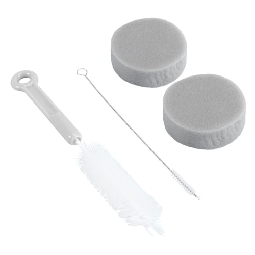 PERSELOSO Pet Wassertrinkschalen Reinigungsset Teiliges Set mit Reinigungssteckern und Schwammborsten für Katzen und Hunde Tragbar Leicht zu Reinigen für Sauberes Trinkumfeld PERSELOSO Pet Wassertrinkschalen Reinigungsset Teiliges Set mit Reinigungssteckern und Schwammborsten für Katzen und Hunde Tragbar Leicht zu Reinigen für Sauberes Trinkumfeld von PERSELOSO