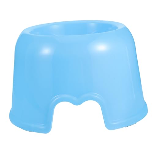 PERSELOSO Plastik Haustier Futter Schüssel Hundeschale mit Großer Kapazität Praktische Wasserschale für Katzen zu Reinigen Farbenfrohes Design für Reisen von PERSELOSO