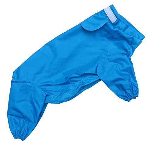 PERSELOSO Reflektierender Vierbeiner Regenmantel Für Kleine Hunde Anzugkapuze Welpen Regenmantel Hunde Hundemäntel Hundewintermantel Jacke Wasserdichter Hunderegenmantel Regenmäntel von PERSELOSO
