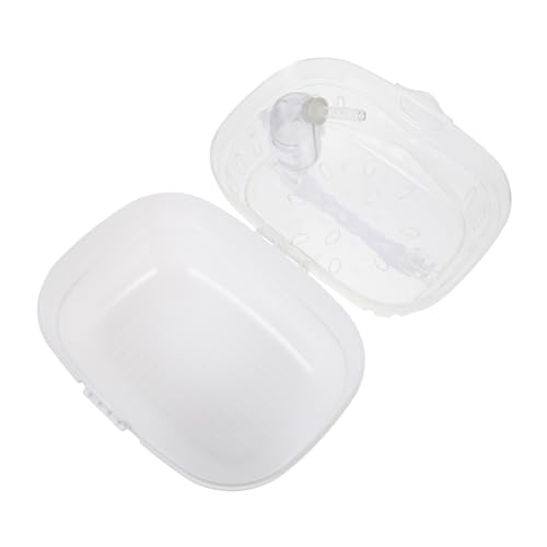 PERSELOSO Reise Hamsterbox Tragbare Atmungsaktive Transportbox für Hamster Zwerghamster und Kleine Tiere für Ausflüge Wandern Shopping und von PERSELOSO