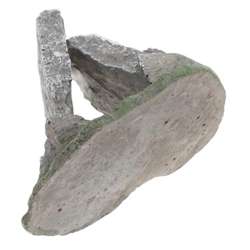 PERSELOSO Reptilienversteck Aquariumdekoration Schildkrötenbeckendekoration Terrarienzubehör Reptilienhabitat Reptilienbeckenzubehör Reptilienhöhle Schlangenbeckendekor PERSELOSO Reptilienversteck Aquariumdekoration Schildkrötenbeckendekoration Terrarienzubehör Reptilienhabitat Reptilienbeckenzubehör Reptilienhöhle Schlangenbeckendekor von PERSELOSO